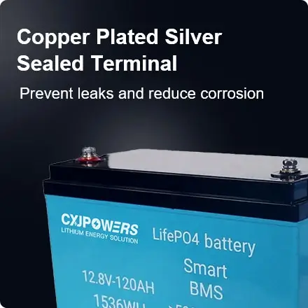 copper plated silversealed terminal