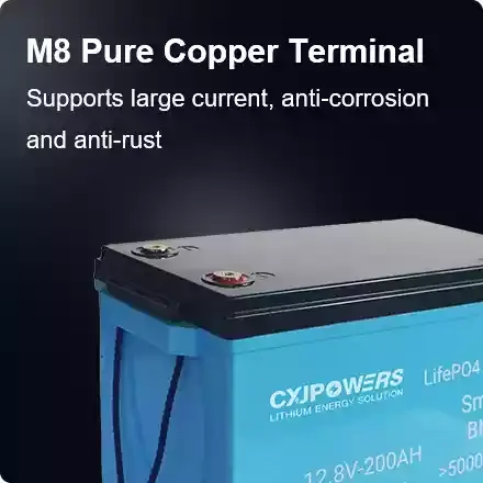 m8 pure copper terminal