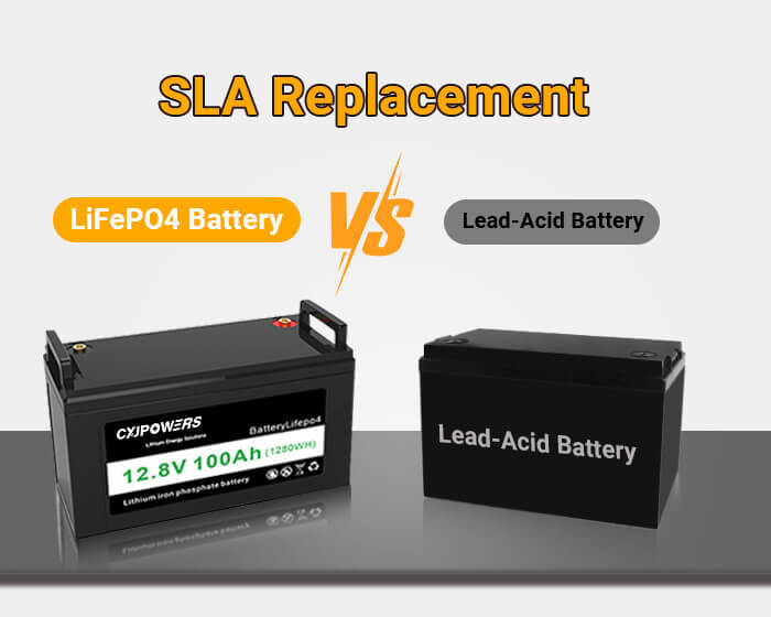 12V LiFePO4 battery vs Lead-Acid Battery-1