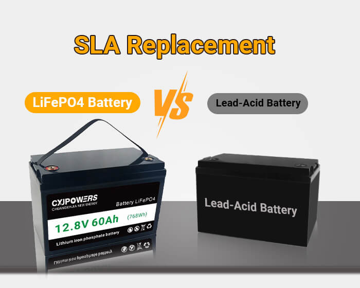 12V LiFePO4 battery vs Lead-Acid Battery-1