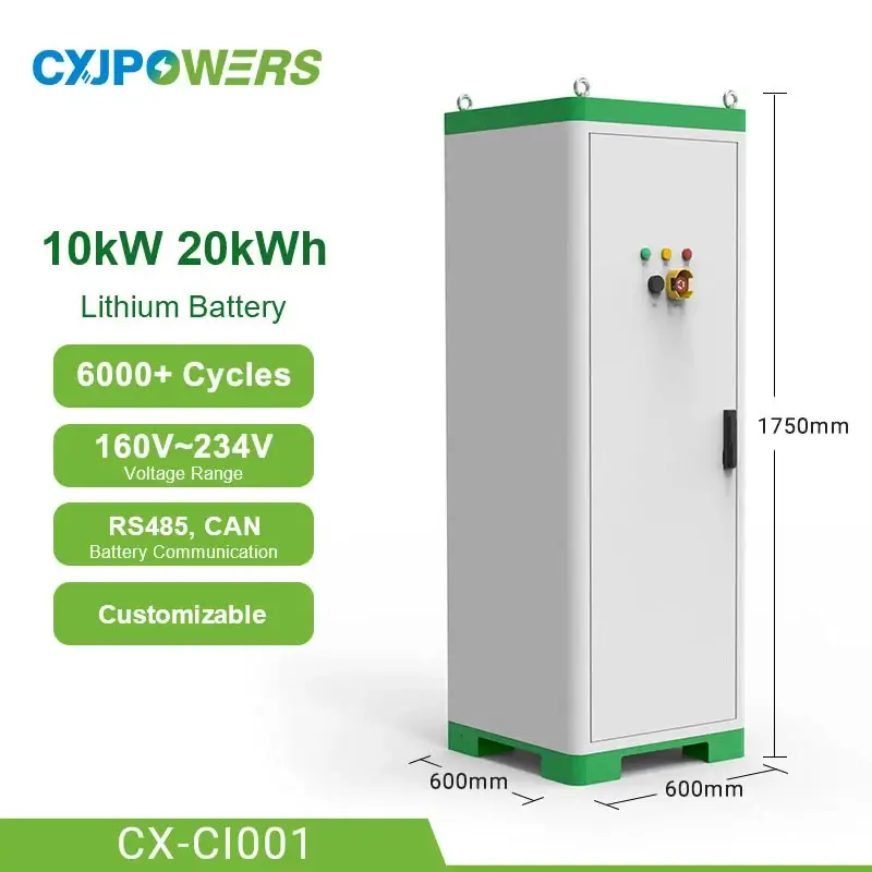 20kWh/40kWh Outdoor Hybrid Lithium ESS Battery Cabinet