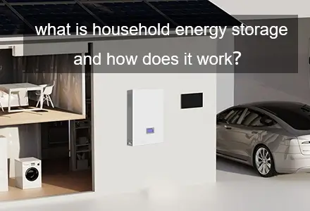 What is household energy storage&how does it work?