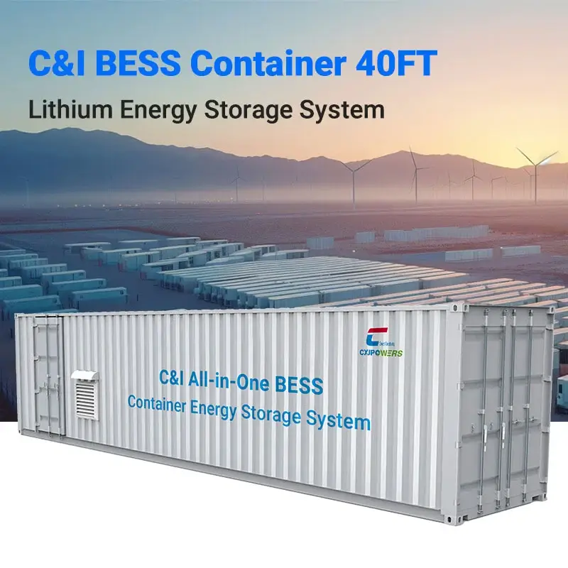 C&I Energy Storage System BESS 40FT Container