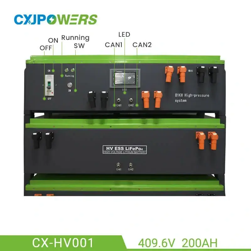 High Voltage Battery 409.6V 81.92kWh